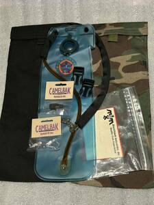  black Hawk! hydration water supply for backpack BLACK/WD 2 piece set used storage goods 