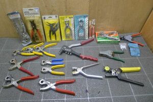 DD156 SK11/LION other eyelet punch / snap ring pliers rotation punch plier / riveter other all sorts various together /100