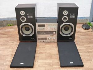 EE2012 ONKYO システムコンポスピーカー[TA-830][T-6000][A-6000][S-6000] 昭和レトロ オーディオ機器/140サイズと160サイズ2個口 直引可