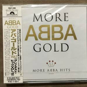 【 送料無料！・とっても希少な1993年の未開封品です！】★ABBA ベスト盤◇MORE ABBA GOLD アバ・ゴールド Vol.2・グレイテスト・ヒッツ★