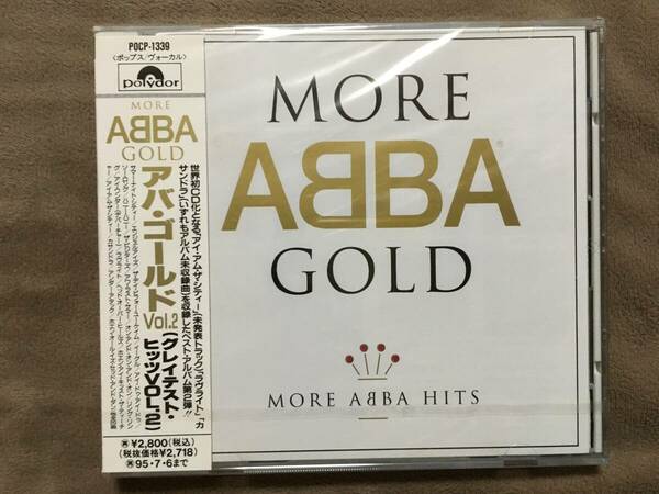 【 送料無料！・とっても希少な1993年の未開封品です！】★ABBA ベスト盤◇MORE ABBA GOLD アバ・ゴールド Vol.2・グレイテスト・ヒッツ★