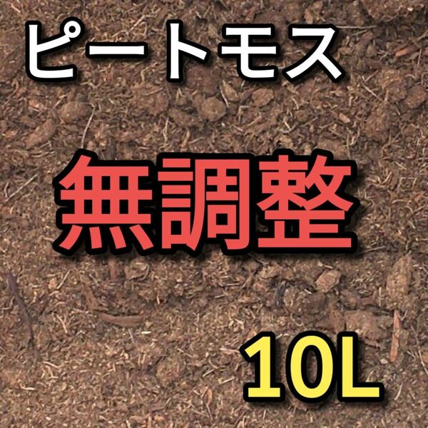 ピートモス 無調整 約10L