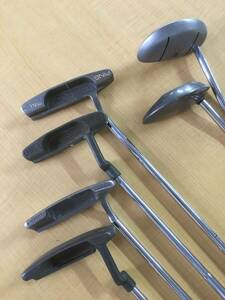 PM09【ゴルフクラブ】パターまとめ売り PING・ピン ANSER.4/PAL.2 Callaway・キャロウェイ Founders Club 6本セット