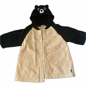 ミキハウス　タオル パーカー ジャケット　バスタオル　ベビー服　かわいい　綿100% 日本製