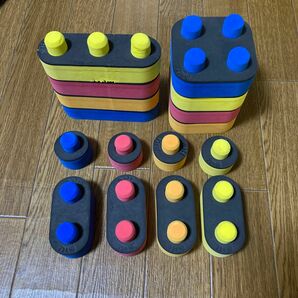 知育玩具　B-block 　ソフトブロック　スポンジ　赤ちゃん　ブロック　積み木