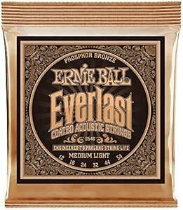 . стандартный товар .ERNIE BALL 2546 акустическая гитара струна (12-54) EVERLAST COATED PHOSPH