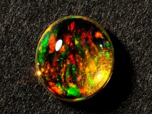 未使用デッドストック 天然メキシコオパール ルース 1.027 ct、ケース入り