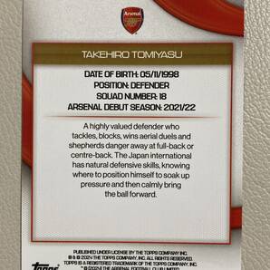 2023-24 TOPPS ARSENAL TEAM SET 冨安 健洋 アーセナル ベース #10の画像2