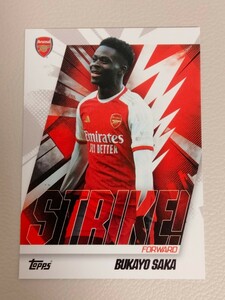 2023-24 TOPPS ARSENAL TEAM SET サカ SAKA アーセナル インサート STRIKE