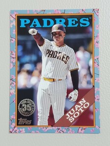 MLB 2023 TOPPS JAPAN EDITION フアン ソト SOTO 1988 TOPPS BASEBALL JAPAN インサート