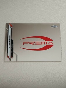 2020 TOPPS CHROME FORMULA 1 プレマ PREMA ベース チーム ロゴ #128