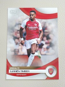 2023-24 TOPPS ARSENAL TEAM SET ティンバー TIMBER アーセナル ベース #6