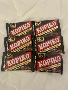 6個　コピコ　コーヒーキャンディ　ブリスターパック　KOPIKO