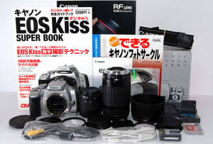 ◆初心者入門＆付属品多数◆ Canon キャノン EOS Kiss X 純正＆超望遠Ｗズームレンズセット