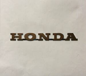 ホンダ／HONDA エンブレム 大きさ約24.7×2.7センチ 重さ約83グラム 金属製 純正部品