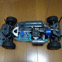 超希少美品！ タミヤ 1/8 TGX-Mk.1 4WD インプレッサWRX メカ付き_画像4