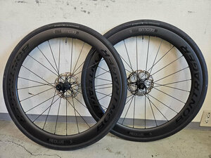 ■ 1円スタート売切り!! ■ BONTRAGER AEOLUS PRO5 DISC ボントレガー 前後カーボンホイール ロード チューブレスレディ シマノ11s対応