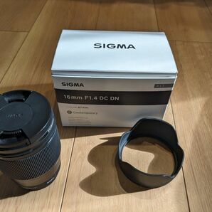 SIGMA (シグマ) Contemporary 16mm F1.4 DC DN (マイクロフォーサーズ用)