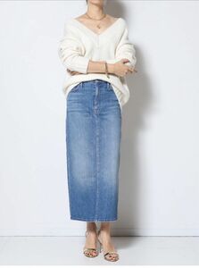 MUSE de Deuxieme Classe MOTHER/マザー　PENCIL DENIM スカート