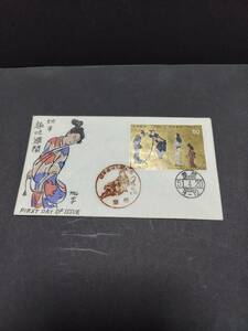 FDC・松屋木版・趣味週間・昭和51年（カシエA)・2完・彦根・特印51.4.20