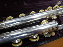 YAMAHA YFL-311ⅡフルートSILVER HEAD925頭部管銀製/日本製FLUTE Made in Japanヤマハ_画像7