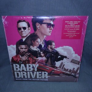 新品シールド付きUS盤 BABY DRIVER オリジナルサウンドトラック O.S.T. サントラ 12 inch Analog LP アナログ レコード ベイビードライバー