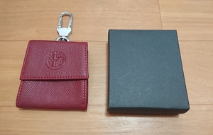  Alpha Romeo coin case ( leather ) unused box attaching 