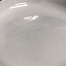 《食器》 陶磁器「白山陶器：HAKUSAN JAPAN 深さのある中皿×5枚」 高さ：約3.5cm・円直径：約21.8cm プレート 5点_画像9