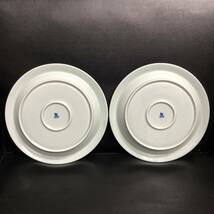 《食器》 陶磁器「白山陶器：HAKUSAN JAPAN 深さのある中皿×5枚」 高さ：約3.5cm・円直径：約21.8cm プレート 5点_画像5