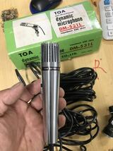 TOA dynamic microphone DM-531L_画像2