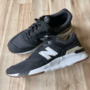 ★レア・完売品！new balance ニューバランス 997H スニーカー 9.5 27.5 Dワイズ ブラック デニム スェード DISH 北村匠海着用