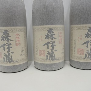 12300 3本セット 酒祭 焼酎祭 森伊蔵 1800ml 25度 未開栓 本格焼酎 かめ壷焼酎 和紙付 芋焼酎の画像4