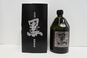 12385 限定品 KURO 本格芋焼酎 黒の品格 無濾過御幣黒 原酒 38% 720ml 未開栓