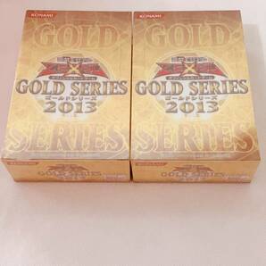 2BOXセット 遊戯王 ZEXAL ゼアル GOLD SERIES 2013 ゴールドシリーズ 2013 BOX 未開封品