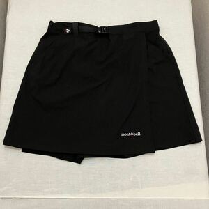 新品 montbell レディース lady's women's キャンプ ストレッチO.D.ラップ ショーツ ストレッチ スカート ブラック 黒 くろ black large l