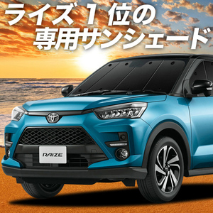 GW超得500円「吸盤＋2個」 新型 ライズ A200A/210A型 カーテン プライバシー サンシェード 車中泊 グッズ フロント RAIZE