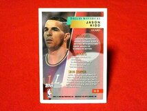 TOPPS　1995NBA　バスケット　トップス　TradingCard　キラカードトレカ　ジェイソンキッド　JASONKIDD　SS8_画像2