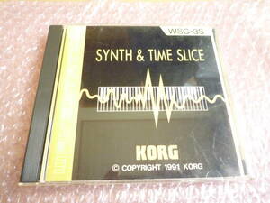 KORG/コルグ WAVESTATION用 WSC-3S WPC-03 WSC-03 SYNTH & TIME SLICE 1211230 9140 K01 240423