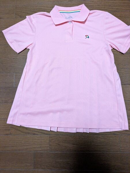 半袖ポロシャツ アーノルドパーマー GOLF ピンク
