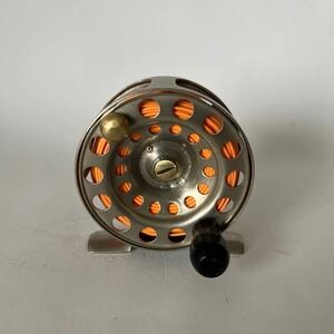 Vintage Early Brass Fly Fishing Reel GERMAN SILVER 80 YDS. 