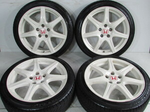 ☆HONDA■シビックタイプRユーロ■FN2■純正■114.3-5H/18-7.5J/+55■225/40R18■GOODYEARイーグルLS EXE■ステップワゴン.オデッセイ流用