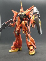 HG 1/144 バウ ガンプラ塗装済完成品　キャンディー塗装　説明書有　機動戦士ガンダムZZ_画像2