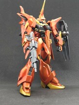 HG 1/144 バウ ガンプラ塗装済完成品　キャンディー塗装　説明書有　機動戦士ガンダムZZ_画像7