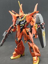 HG 1/144 バウ ガンプラ塗装済完成品　キャンディー塗装　説明書有　機動戦士ガンダムZZ_画像8