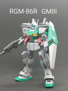 Art hand Auction HG 1/144 GM 3 Gunpla منتج نهائي مطلي مع تعليمات Mobile Suit Gundam ZZ, شخصية, جاندام, منتج منتهي
