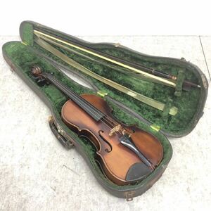 □ Antonius Stradivarius Cremonen fis Faciebat Anno 17 バイオリン ストラディバリウス ハードケース 楽器 弦楽器 現状品 □24051601