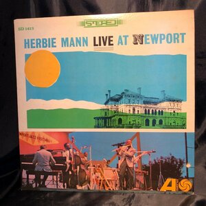 Herbie Mann / Live в Newport Lp Atlantic