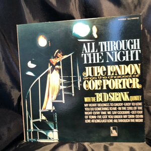 Julie London With The Bud Shank Quintet / All Through The Night LP Liberty