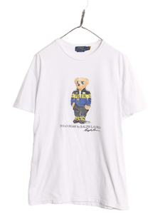 ポロベアー ポロ ラルフローレン プリント 半袖 Tシャツ メンズ レディース M / キャラクター 半袖Tシャツ シングルステッチ クルーネック