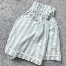 メゾピアノ'mezzo piano'キュロット'スカート風'150cm'ショートパンツ'女の子'キッズ'子供服'ナルミヤ'夏服'_画像8